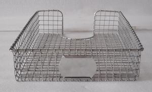 Cesta de alambre de hierro tejido con cubiertos, estilo de malla, almacenamiento de alimentos de Metal para el hogar y la cocina, frutas, verduras, lavandería, compras, para India - Product Image 5