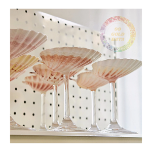 Commande en gros gobelet coquille Saint-Jacques et verre à vin vaisselle unique pour les distributeurs B2B et les sites de plage - Product Image 3
