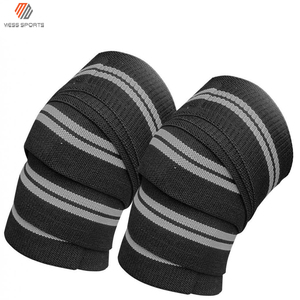 Wholesale Customized Design Neoprene Breathable <b>Compression</b> Elastic <b>Support</b> Straps Sports <b>Knee</b> Wraps for Cross Training - Product Image 4