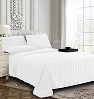 Draps de lit pleine grandeur de luxe Ensemble de qualité hôtelière Draps de lit Housses de couette