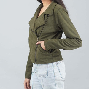 Wholesale Manufacturer Custom Chenille Embroidery Street Wear Original <b>Leather</b> <b>Jackets</b> Custom Logo Women <b>Genuine</b> <b>Leather</b> <b>Jacket</b> - Product Image 4