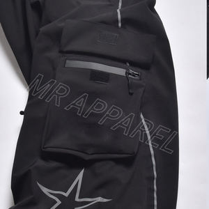 Pantalones de esquí con logotipo personalizado de alta calidad, la mejor oferta, impermeables, cálidos, holgados, nieve, pantalones de esquí personalizados para hombre, pantalones de nieve Unisex de talla grande para adultos - Product Image 4