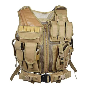 Security Latest Design Logo Custom Color Security High Visibility Reflective <b>Vest</b> Front Zipper Safety <b>Vests</b> Hi Viz Tactical <b>Vest</b> - Product Image 1