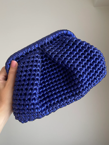 กระเป๋าใส่ของทรงเกี๊ยวทำจากเส้นด้ายโลหะกระเป๋าเมฆขนาดเล็ก - Product Image 2