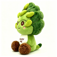 Peluche personnalisée en forme de chou chinois, animal en peluche en forme de légume vert à feuilles.