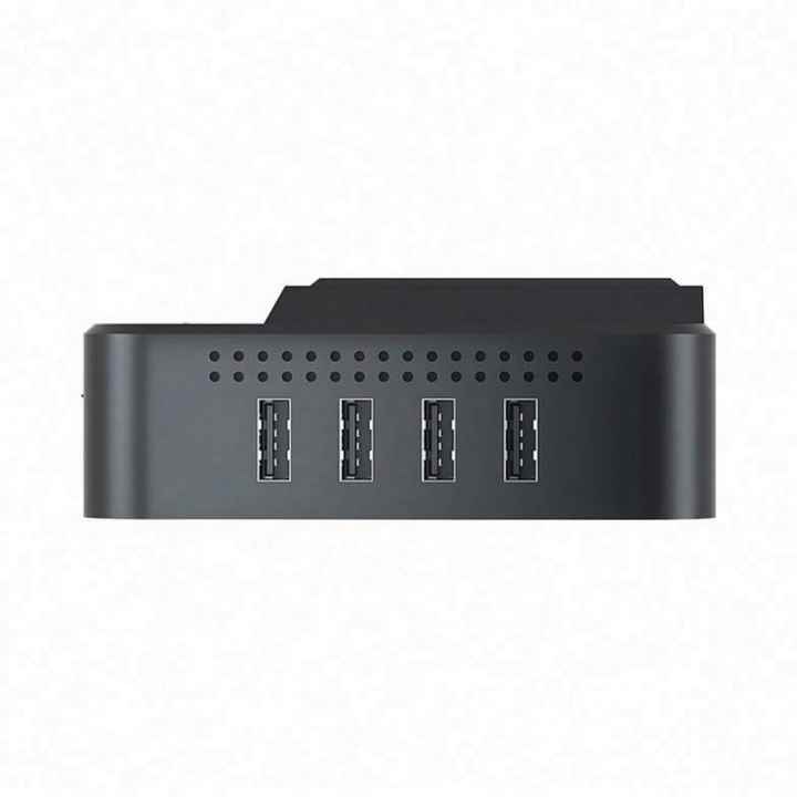 DC 12V to 110V / 220V 200W Power Inverter With 2 AC Outlets 4 USB Ports Charger Adapter AC Car Converter DC to AC Inverter