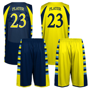 Uniforme de baloncesto barato, conjuntos de uniformes de baloncesto personalizados para hombres, poliéster, retroceso profesional, uniforme transpirable de secado rápido - Product Image 6