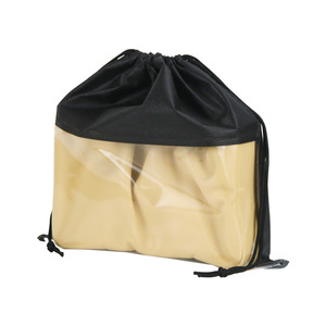 Customized <strong>Large</strong> Cotton Dust Cover <strong>Bag</strong> for Handbags Velvet <strong>Drawstring</strong> <strong>Bags</strong> With Clear Window - Product Image 3