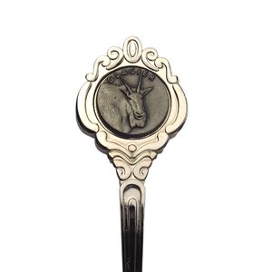 Souvenirs de cuillère en acier inoxydable personnalisés en métal artisanal de luxe - Product Image 3