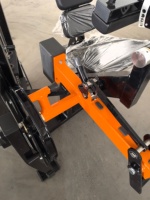 Machine de musculation à charge par poulie pour exercices des muscles des jambes, machine de flexion des jambes assise pour salle de sport, acceptant les commandes ODM et OEM