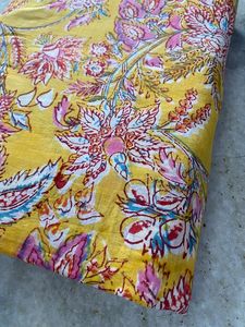 ชุดเดรสผ้าฝ้ายโนเร็กซ์ของผู้หญิงเสื้อคลุมถักสำหรับฤดูร้อนพิมพ์ลายดอกไม้สวยงามทำด้วยมือทำจาก100% - Product Image 5