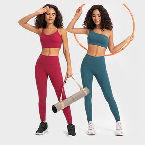 New Design Ribbed <b>Legging</b> <b>Women</b> Yoga Fitness Wear Stretchy High Waist Yoga Durable Gym <b>Leggings</b> <b>for</b> <b>Women</b> - Product Image 5