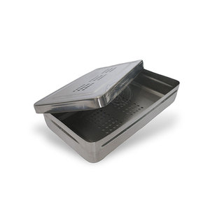 Caja de instrumentos quirúrgicos huecos de acero inoxidable de alta calidad hecha para uso médico grapadora de piel operada por electricidad incluida - Product Image 6