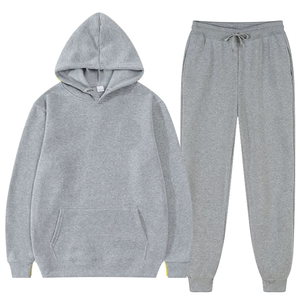 Survêtement pour homme de qualité supérieure à bas prix, respirant, uni, dernier modèle, coupe classique, 100% coton, molleton, streetwear, à capuche - Product Image 5