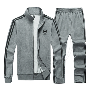 Sweat Survêtement Logo Personnalisé Street Wear USA Coupe-Vent Deux Pièces Hommes Ensembles Cargo Pantalon Veste pour Hommes Ensembles - Product Image 5