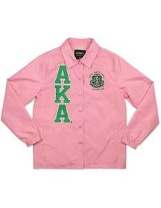 Chaquetas Personalizadas al por Mayor Resistentes al Viento Alpha Kapa Alpha Phi Beta Alpha Gamma Pi Mu Zeta Nu Tao Chi Xi Lambda Omega - Product Image 1