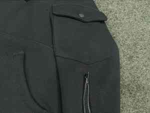 Sweat à capuche d'hiver en coton biologique de haute qualité pour homme, respirant, imprimé sérigraphié devant et derrière, col à capuche, poche unie - Product Image 5