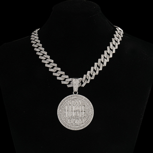 IGI certificado Pass Diamond Tester personalizado Vvs Moissanite nombre colgante hombres Hop 925 Plata Iced Out diamante colgante joyería - Product Image 5