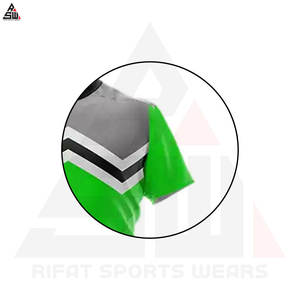 Maillot de rugby personnalisé pour bébés et tout-petits, 100 % polyester, antibactérien, séchage rapide, respirant, service OEM, faible MOQ, usine - Product Image 2