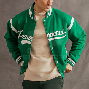 À la mode hommes Varsity hiver veste mode collège Style Letterman vêtements d'extérieur épais chaud manteau pour Streetwear et usage quotidien - Product Image 2
