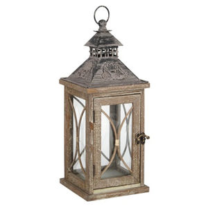 Vajilla Centro de mesa Decoración Linterna de metal Recubierto de polvo negro Linterna interior y exterior a precio mayorista - Product Image 4