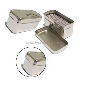 Caja de Esterilización Dental PRF de Acero Inoxidable para Instrumentos Quirúrgicos Manuales, con Cubierta, Aprobada por CE e ISO, Duradera - Product Image 3