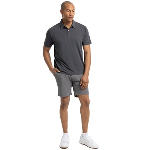 กางเกงขาสั้นเทคบอร์ดผ้าแคนวาสผสมสแปนเด็กซ์/โพลีเอสเตอร์ สวมใส่สบาย ระบายอากาศได้ดี เอวยางยืด - Product Image 1