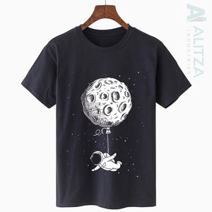 Camisetas Unisex para Hombre, 100% Algodón, Ecológicas, de Secado Rápido, con Diseño de Logotipo Personalizado, Hombros Caídos, Estilo Hip Hop - Product Image 4