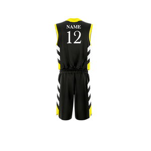 Uniformes de basket-ball personnalisés de haute qualité pour hommes Certifié BSCI Shorts d'été Imprimé Technics Plus Size Ensembles de vente en gros à bas prix - Product Image 6
