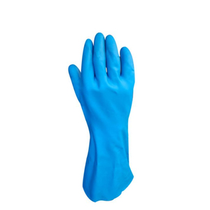 ถุงมือนิรภัยเกรดอาหารแบบใช้แล้วทิ้งถุงมือยางไนไตรล์สีดำสีน้ำเงินทนน้ำมันและมาตรการป้องกัน - Product Image 1