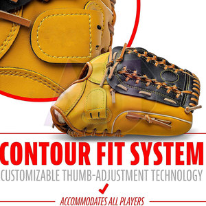 Guantes de Béisbol Ligeros que Brindan un Ajuste Flexible, Comodidad, Soporte y un Rendimiento de Campo Superior - Product Image 3