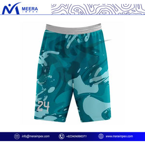 กางเกงขาสั้นผู้ชายผ้าโพลีเอสเตอร์สี100% สำหรับใส่ลำลองและใส่ออกกำลังกายกางเกงขาสั้นพิมพ์ซับลิเมชันสีเข้มและสีอ่อน - Product Image 3