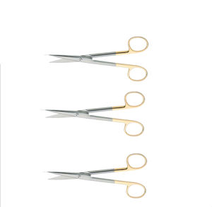 Tijeras Quirúrgicas Profesionales Rectas de 14.5 cm, de Acero Inoxidable, Reutilizables, Afiladas, de Precisión, Instrumento Médico - Product Image 3