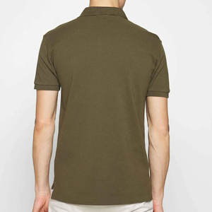 Camiseta de punto de verano táctica Lisa para hombre, camiseta de manga corta de secado rápido para Polo para hombre - Product Image 3