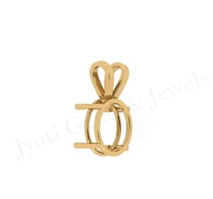 925 Sterling Silver round Semi Mount bán buôn thiết lập Mặt dây chuyền sản xuất tại Ấn Độ <span class=keywords><strong>Pre</strong></span> notched 6mm đến 20mm cho mặt đá tròn - Product Image 3