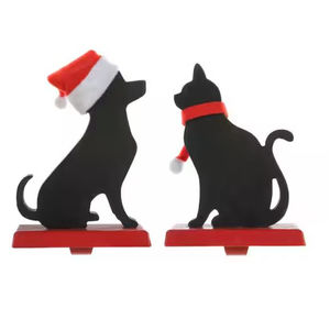 Set of 2 Modern Decorative Stocking Holder Hanger <b>Christmas</b> Organizer Decorative Stock Holder for Best Sale - Product Image 4