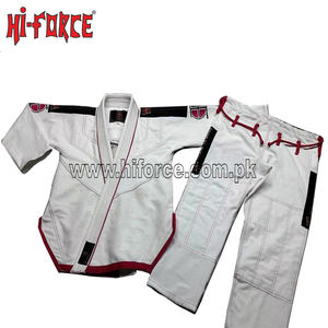 ชุดกิโมโน JU-Jitsu สำหรับใส่ได้ทั้งชายและหญิงชุดศิลปะการต่อสู้พร้อมกางเกงขาสั้น BJJ GI ผ้าคอตตอนทอประดับมุก - Product Image 5