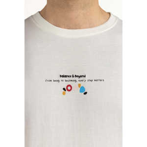 เสื้อยืด Relax Fit ผ้าฝ้ายออร์แกนิค 100% พิมพ์ลายเจอร์ซีย์ รุ่น MN-TS-SS25-343 ผ้าฝ้ายอัดแน่น/ใยไผ่ รับชำระเงินแบบ TT - Product Image 4