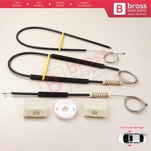 Juego de Reparación de Elevalunas Eléctrico BWR516, Puerta Delantera Izquierda o Derecha para A4 B6 8E2 8E5 B7 8EC 8ED Exeo 3R2 3R5 4/5 Puertas 8E0837461 8 - Product Image 3