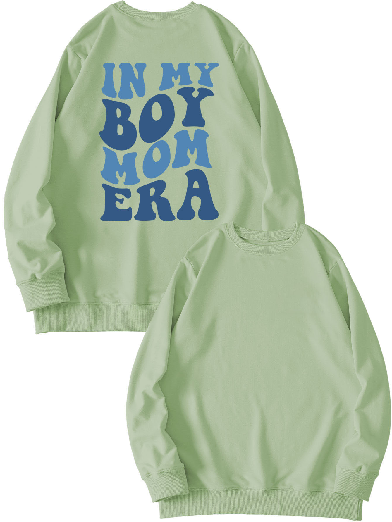 Rose gold sweatshirt (black font) printed on chest