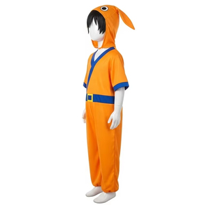 Costume d'anime unisexe en polyester pour nourrissons et tout-petits, tissu doux et léger, tenue confortable pour se déguiser, fête, cosplay, vêtements personnalisés - Product Image 4