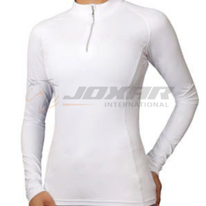 Camisa de capa base térmica de compresión avanzada para montar a caballo que ofrece una flexibilidad de comodidad excepcional adecuada para todas las estaciones - Product Image 1