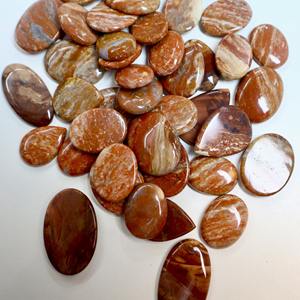 Cabujón de Cuarzo Marrón Natural de Calidad AAA, Piedra Suelta para Joyería - Product Image 2