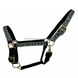 Trong-cabestro de 3 capas hecho a mano con doble costura, estampado de caballo hecho a mano - Product Image 4