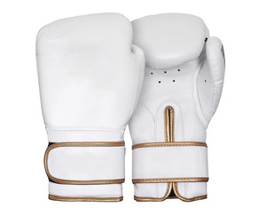 Guantes de boxeo transpirables con cordones, fáciles de usar, guantes de boxeo MMA para hombres a la venta a un precio asequible - Product Image 1