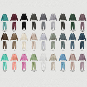 Alta calidad Etiqueta Privada de talla grande Jogging hombres chándal sudaderas para hombre sudaderas con capucha bordado estampado Logo pantalones de chándal - Product Image 5