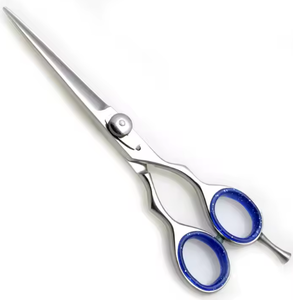 Professionnel toutes tailles 1220 ciseaux de coupe de cheveux manuels en acier inoxydable beauté amincissant Slicker avec des salons de lames tranchantes et émoussées - Product Image 3