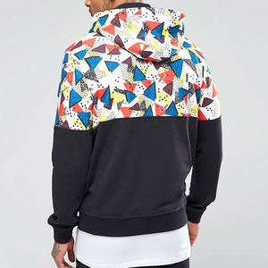 Sudaderas con Capucha Personalizadas para Hombre, Sublimadas, Ecológicas, de Algodón, para Otoño, con Media Cremallera y Estampado - Product Image 2