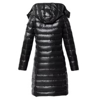 Blouson court d'hiver OEM ODM personnalisé avec logo, à capuche, réversible, imperméable, en lin écologique, motif personnalisable, pour femme