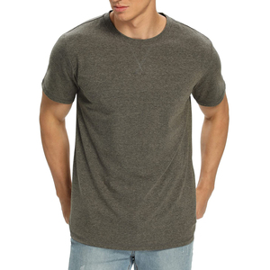 Camiseta de Cuello Redondo para Hombre, Superventas, Formal, Verano, Deportiva, Ajuste Holgado, 100% Algodón, Transpirable, Personalizable, a la Moda - Product Image 1